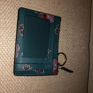 Coach Mini Skinny Floral ID Case